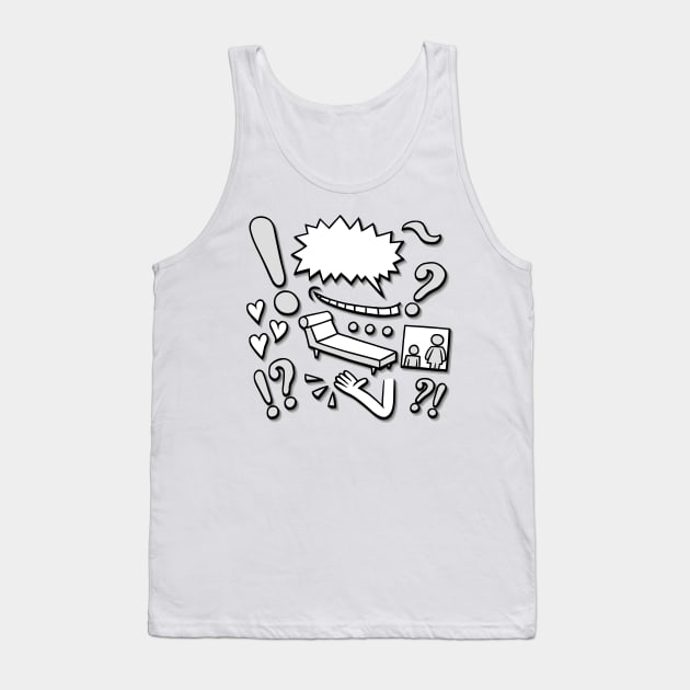 The Slang Guide Tank Top by Pitch Drop Store